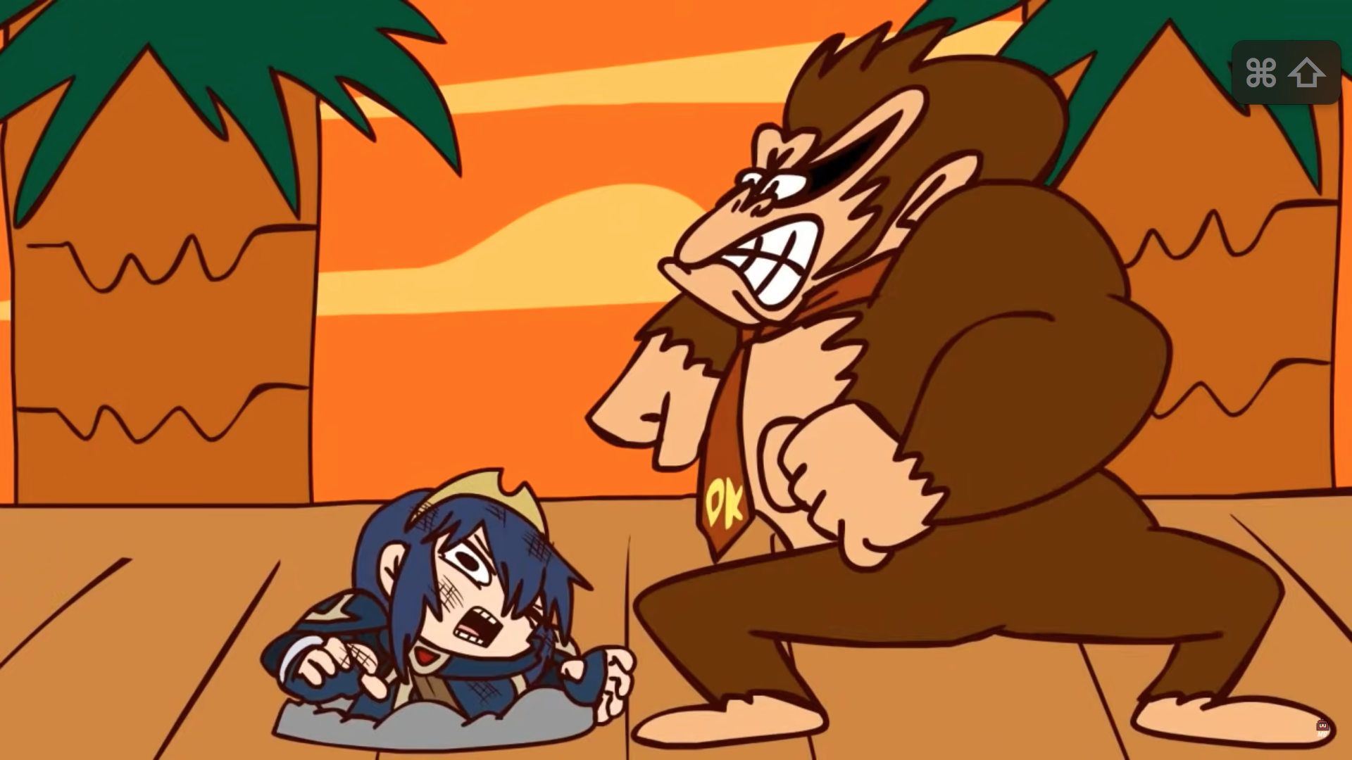 donkey kong and beauty  meme template