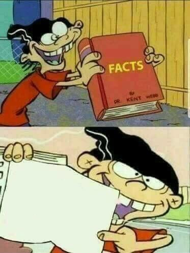 Double d facts book  meme template