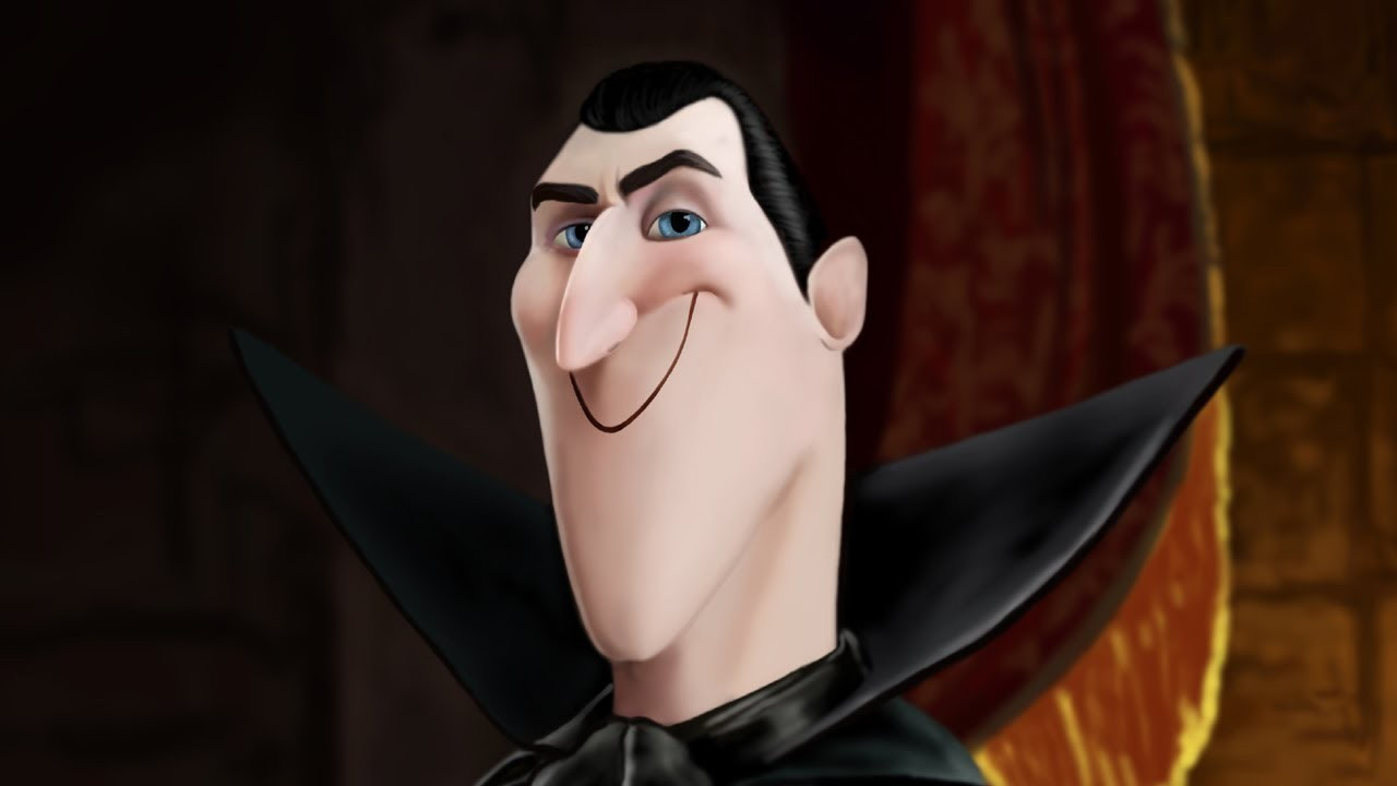 Dracula Smiling  meme template