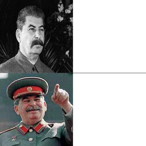 Drake Joseph Stalin  meme template