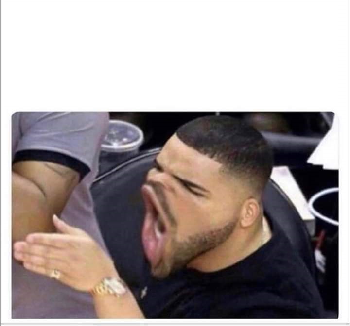 Drake screaming  meme template