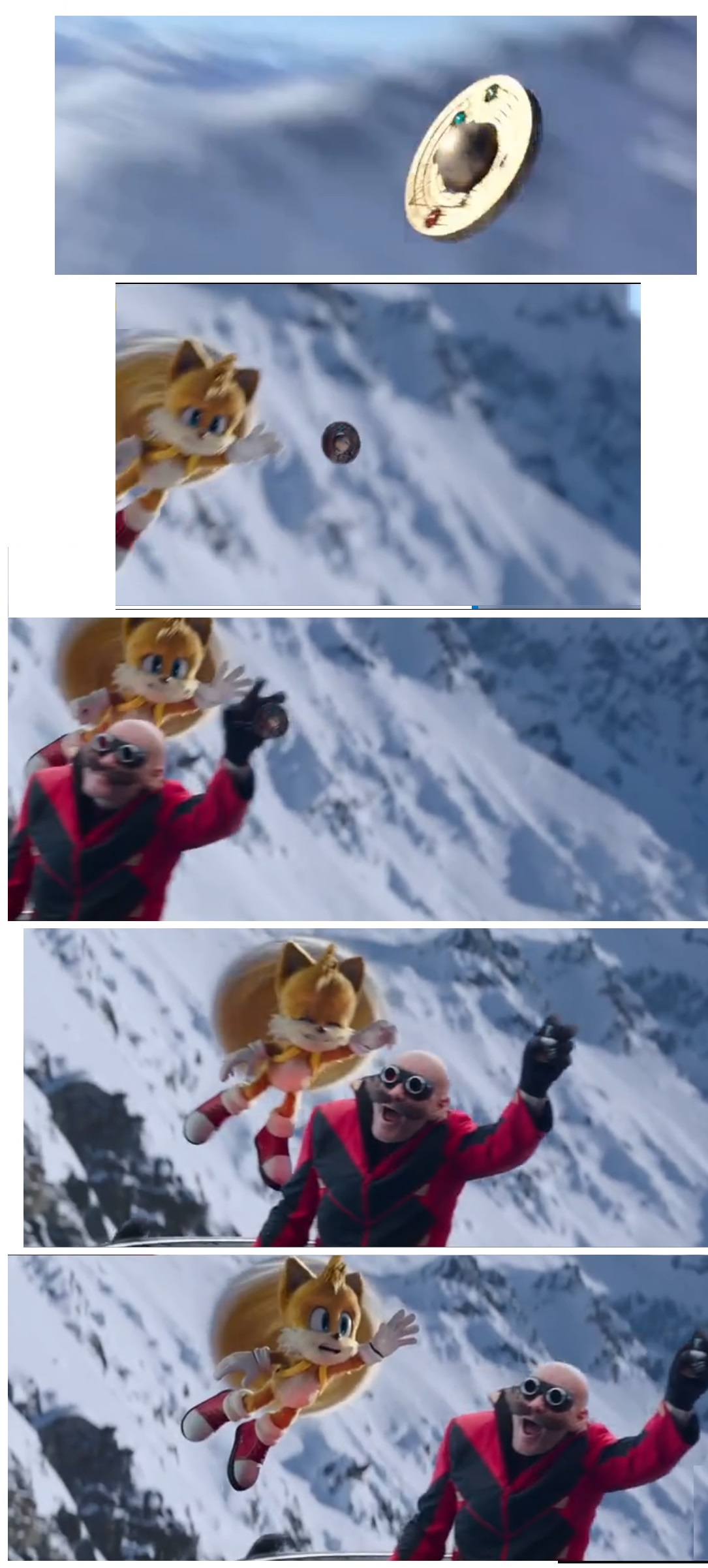 eggman slide steal  meme template