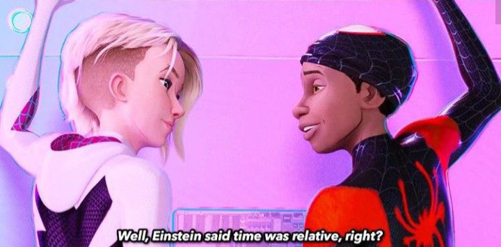 einstein said time was relative, right?  meme template