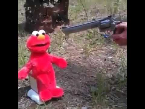 Elmo gets shot  meme template