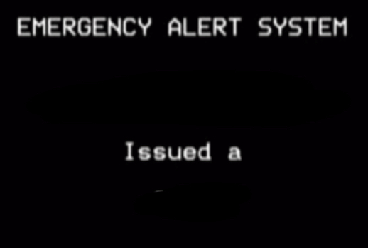 Emergency Alert System  meme template