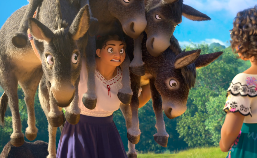 Encanto Luisa  meme template