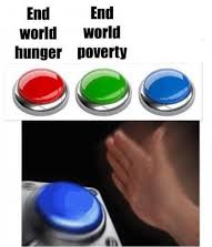 End world hunger End world poverty  meme template