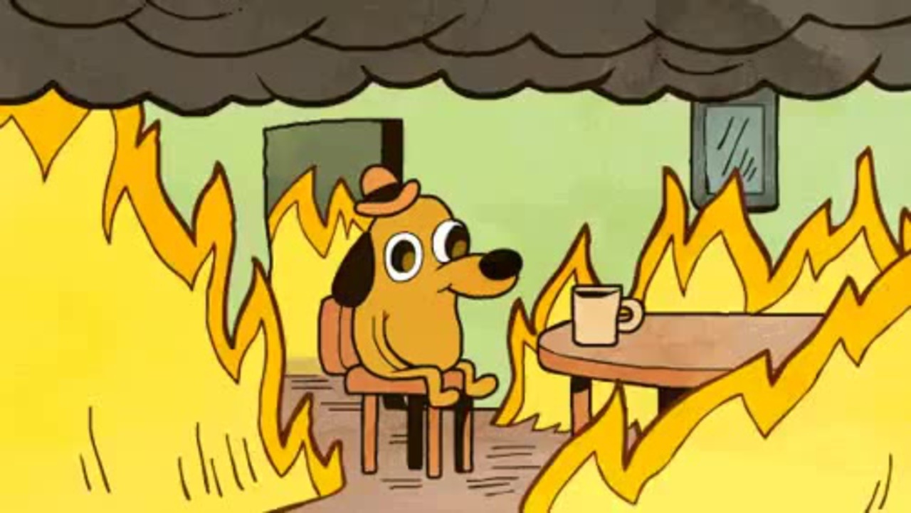 everythings-fine  meme template