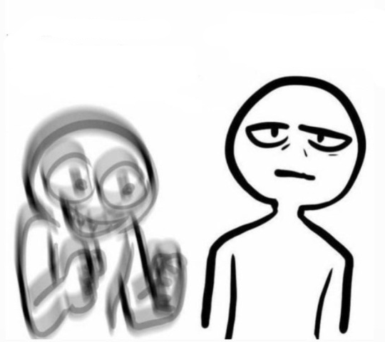 excited vs calm  meme template