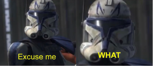 Excuse me what  meme template