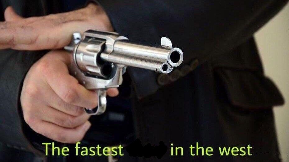 fastest draw  meme template