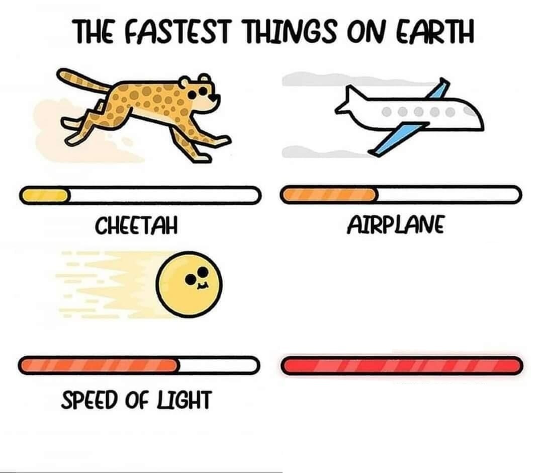Fastest things on earth  meme template