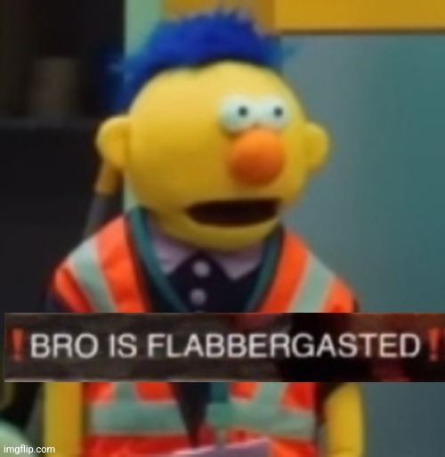Flabbergasted Yellow Guy  meme template