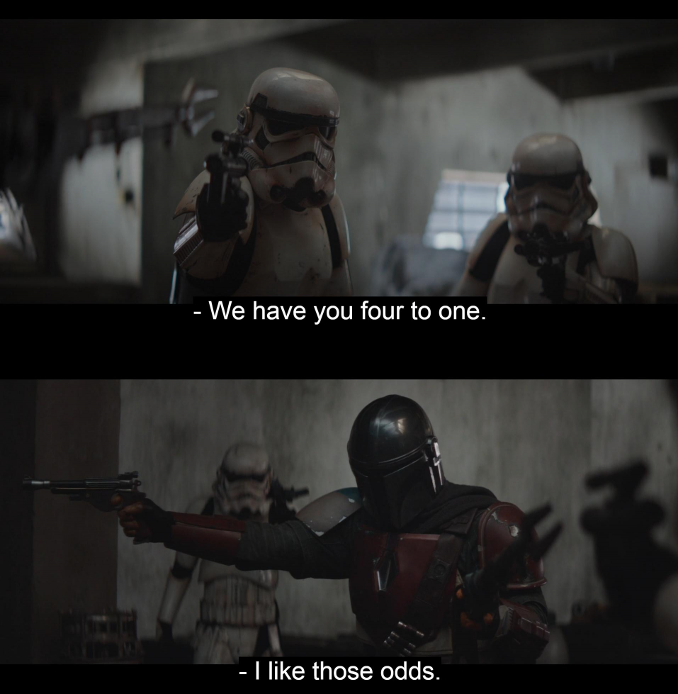 Four to One  meme template