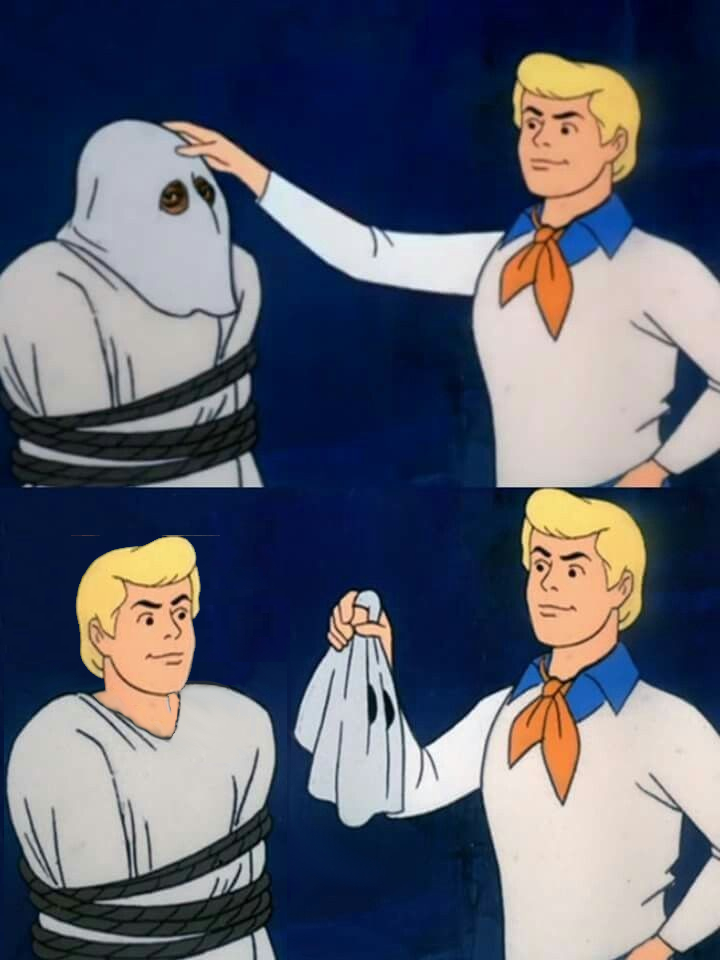 fred mask fred  meme template