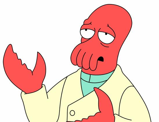 Futurama Zoidberg meme template