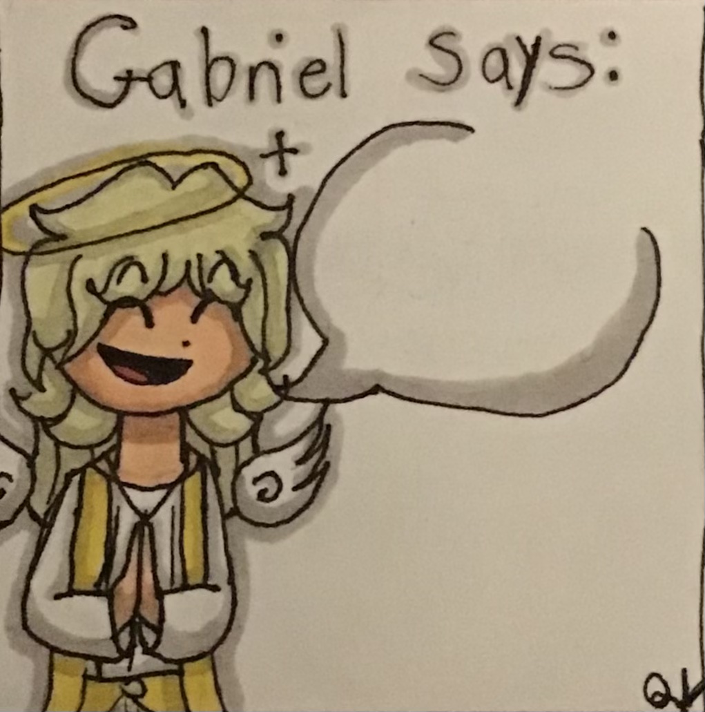 Gabriel Says  meme template
