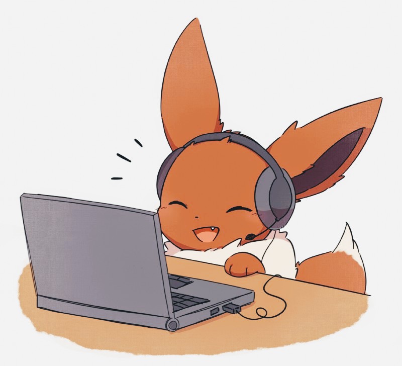 Gaming Eevee  meme template