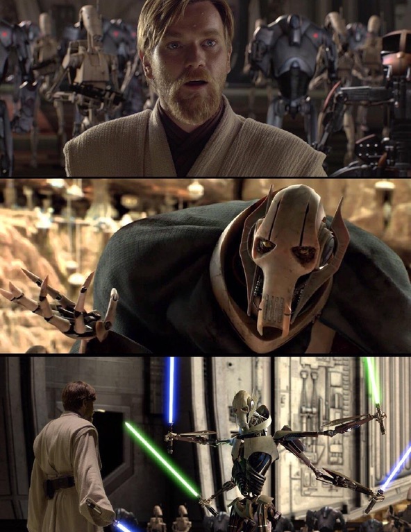 General Kenobi "Hello there"  meme template