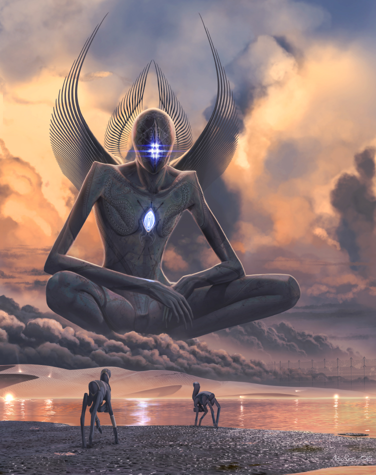 Giant God  meme template