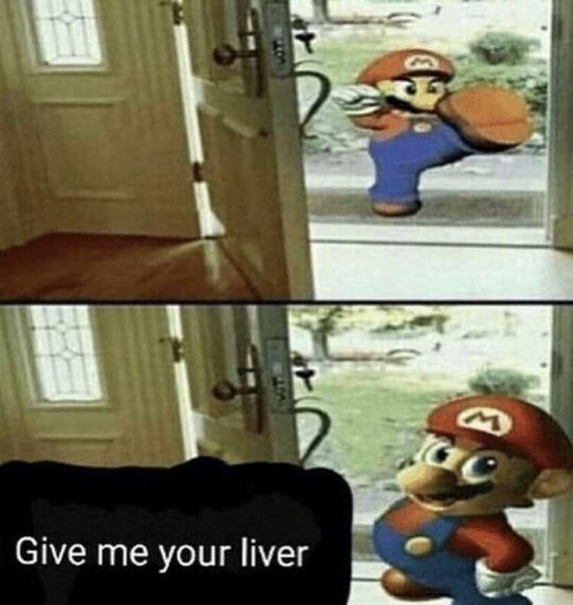 Give Me Your Liver  meme template