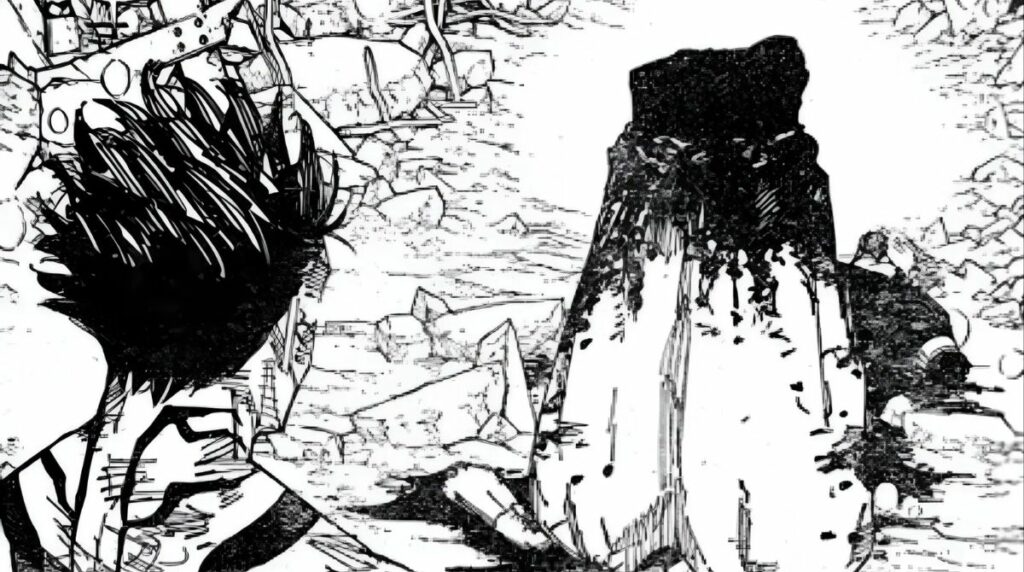 gojo dead meme template
