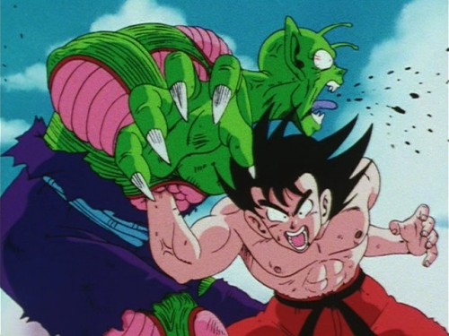 Goku Gut Punch  meme template