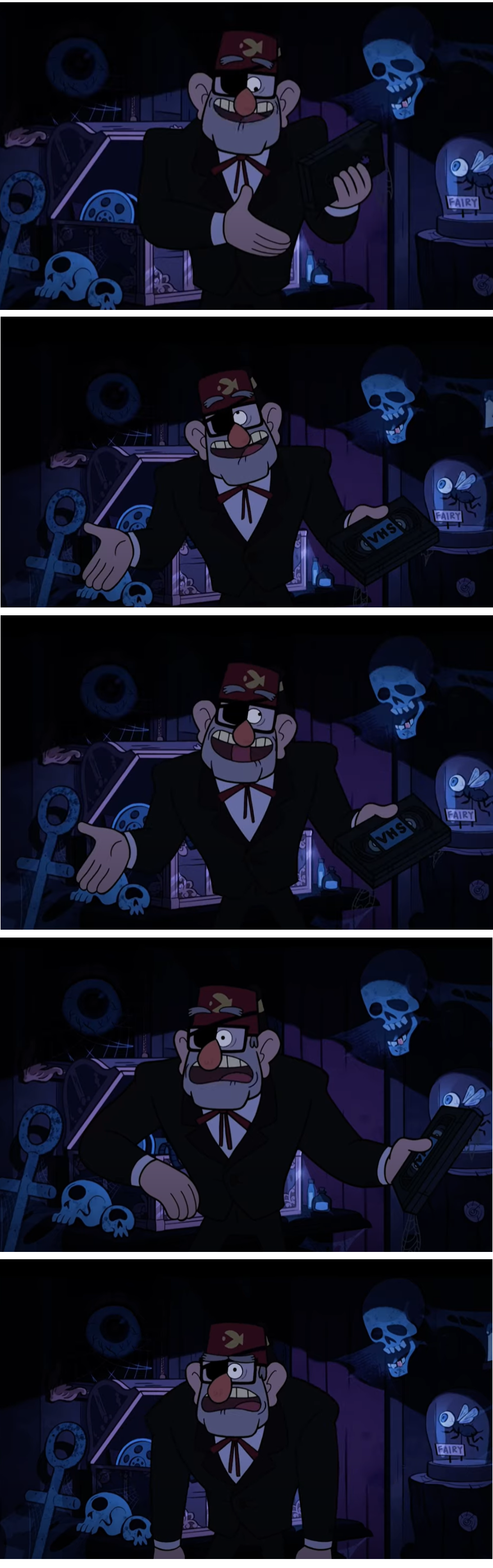 Grunkle Stan Describes  meme template