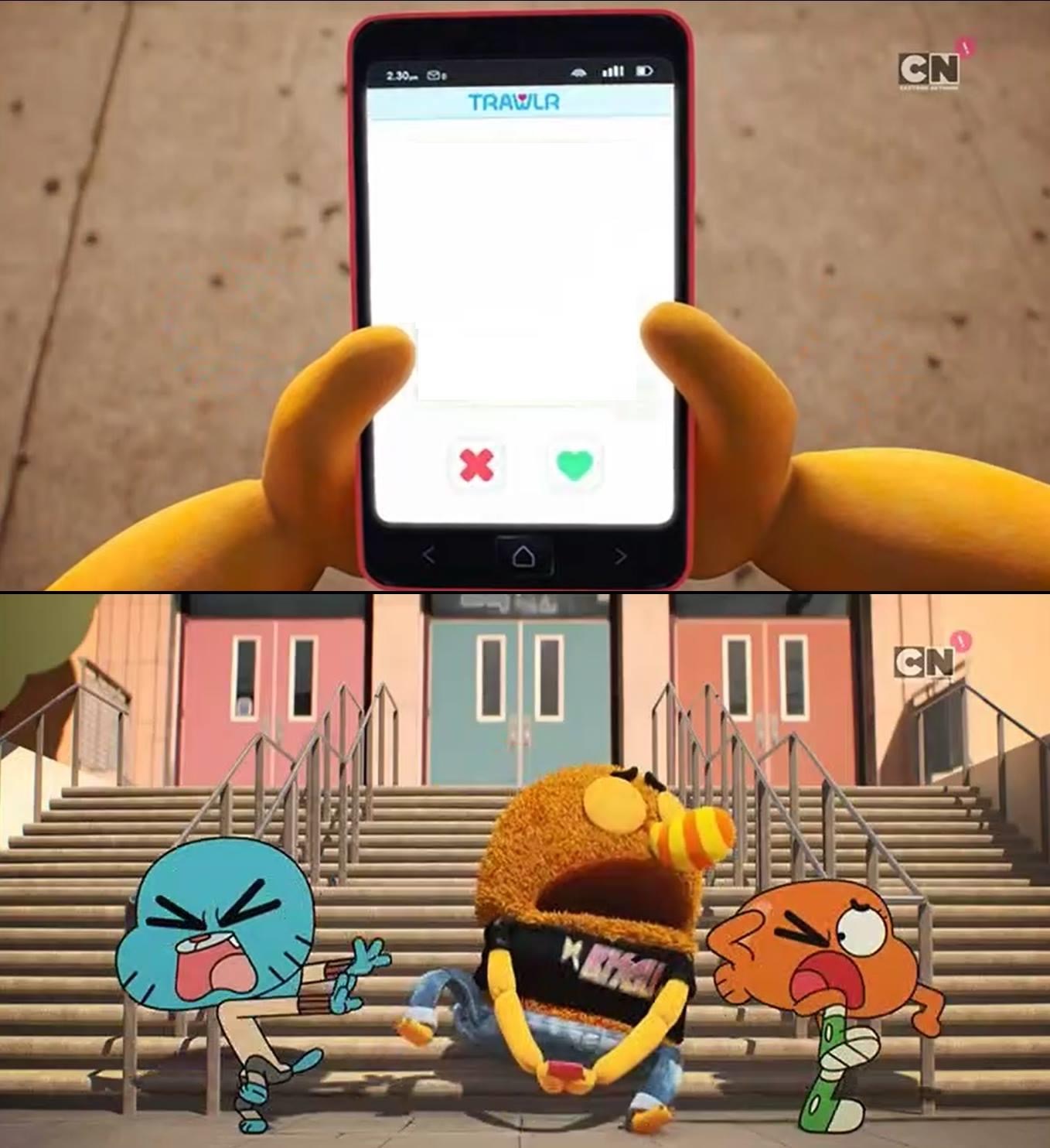 Gumball  meme template