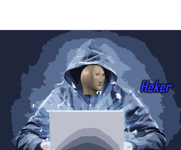 Heker  meme template