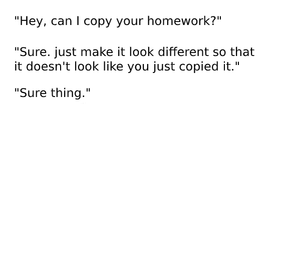 "Hey can I copy your homework?" Template  meme template