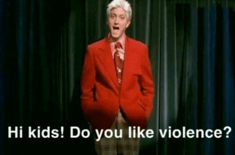 hi kids do you like violence  meme template