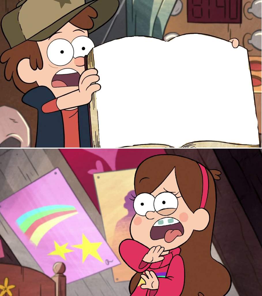 Hideous Journal 3 page  meme template