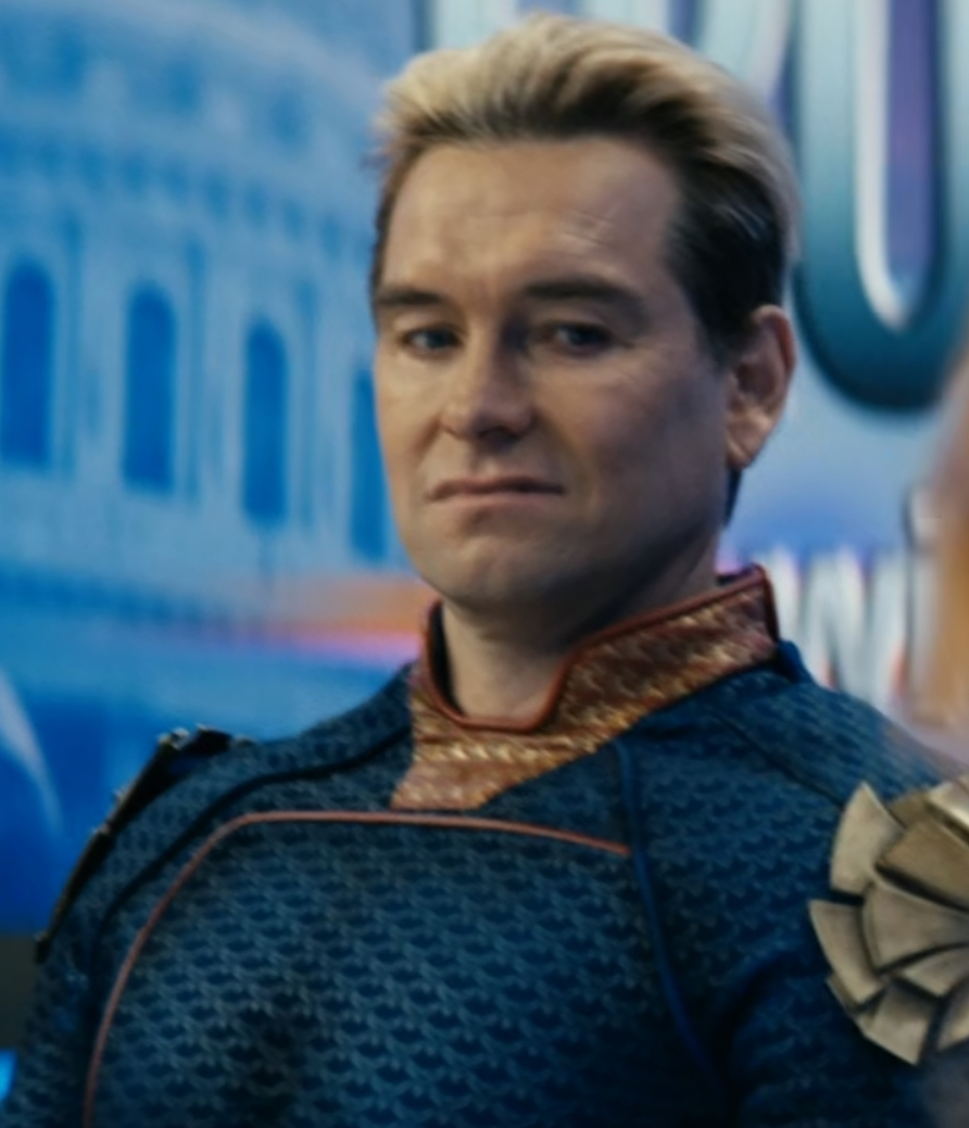 Homelander disgusted meme template