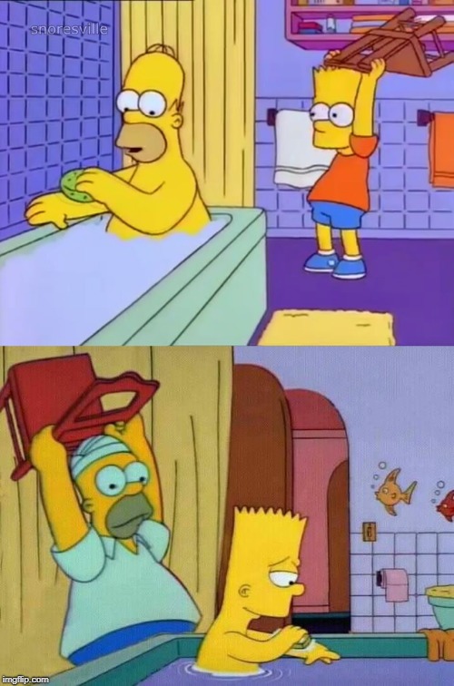 Homer revenge  meme template