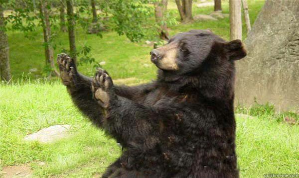 How about no bear  meme template