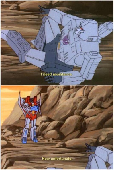 How Unfortunate  meme template