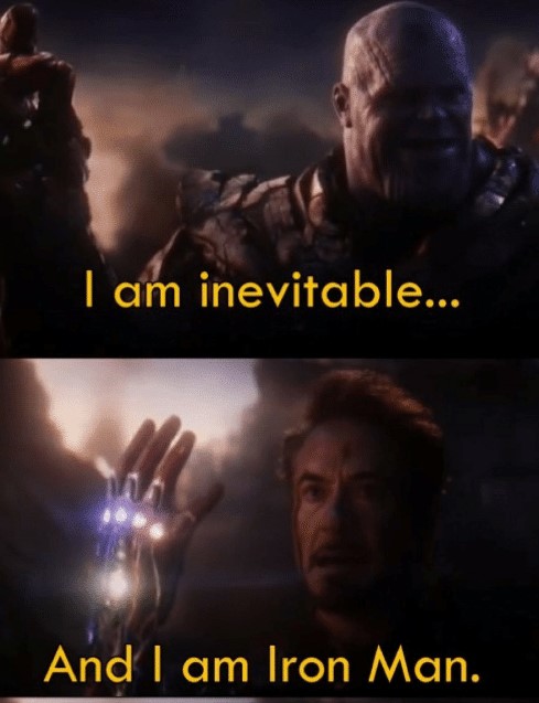 I am Iron Man  meme template