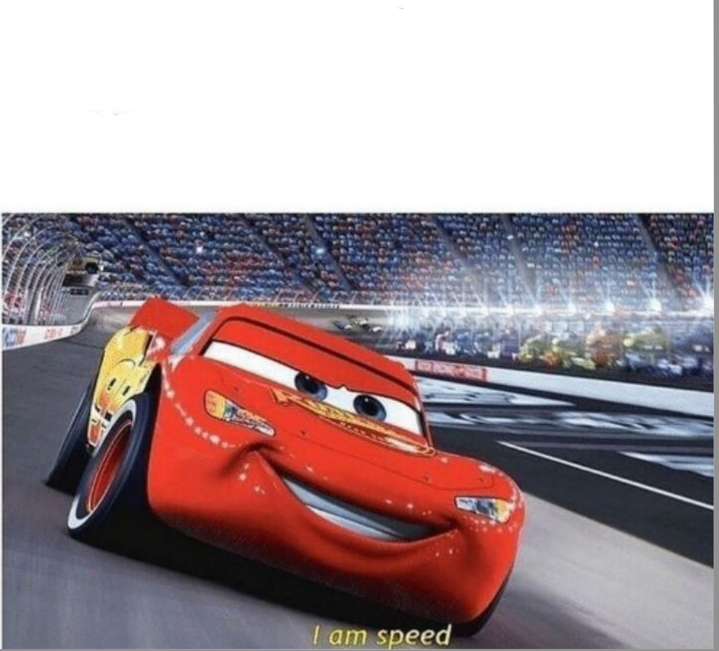 I am Speed  meme template