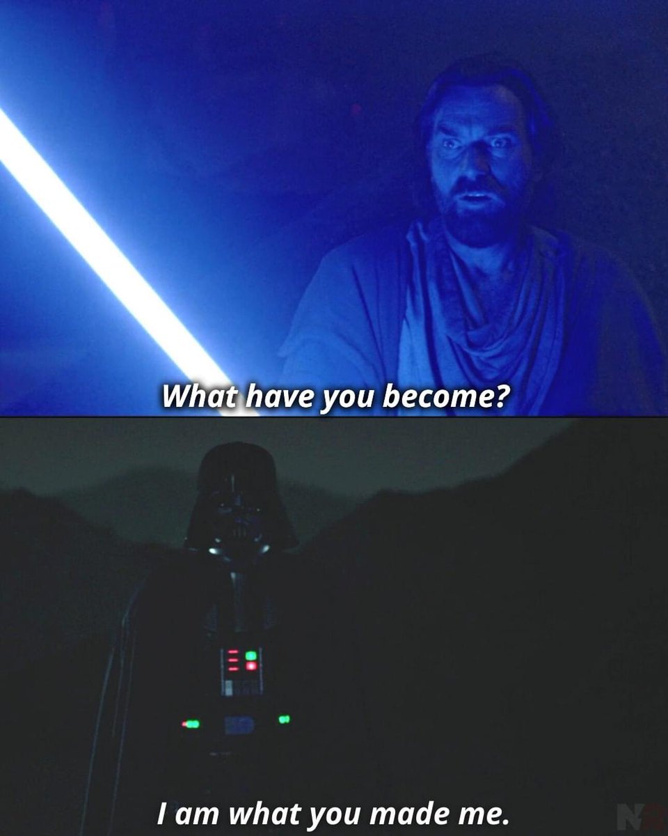 I am what you made me  meme template