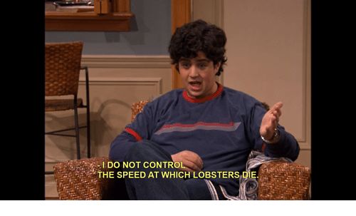 I do not control the speed at which lobsters Die  meme template