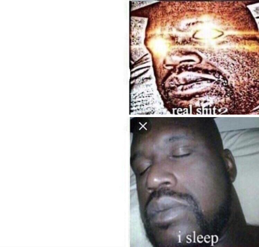 i sleep reverse  meme template