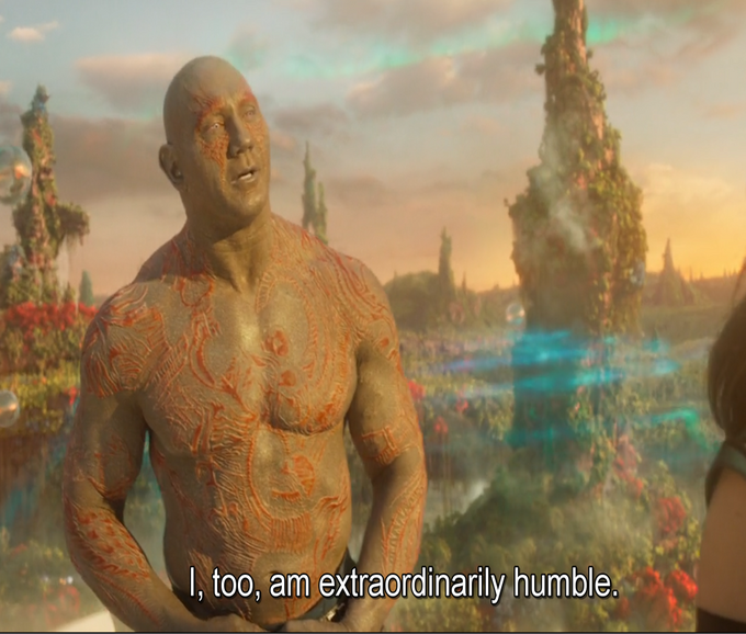 I Too Am Extraordinarily Humble  meme template