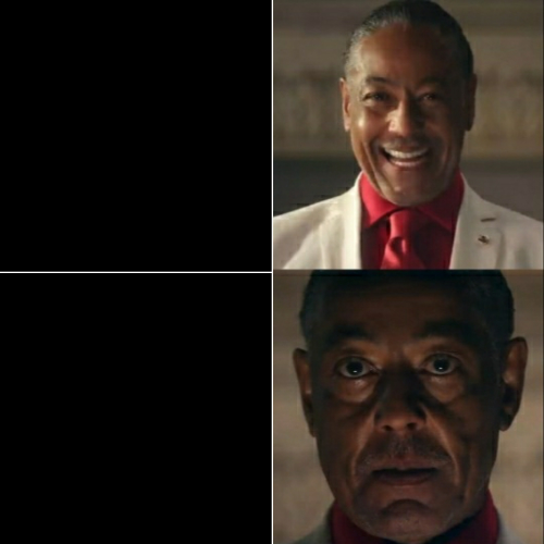 I was acting or was I  meme template