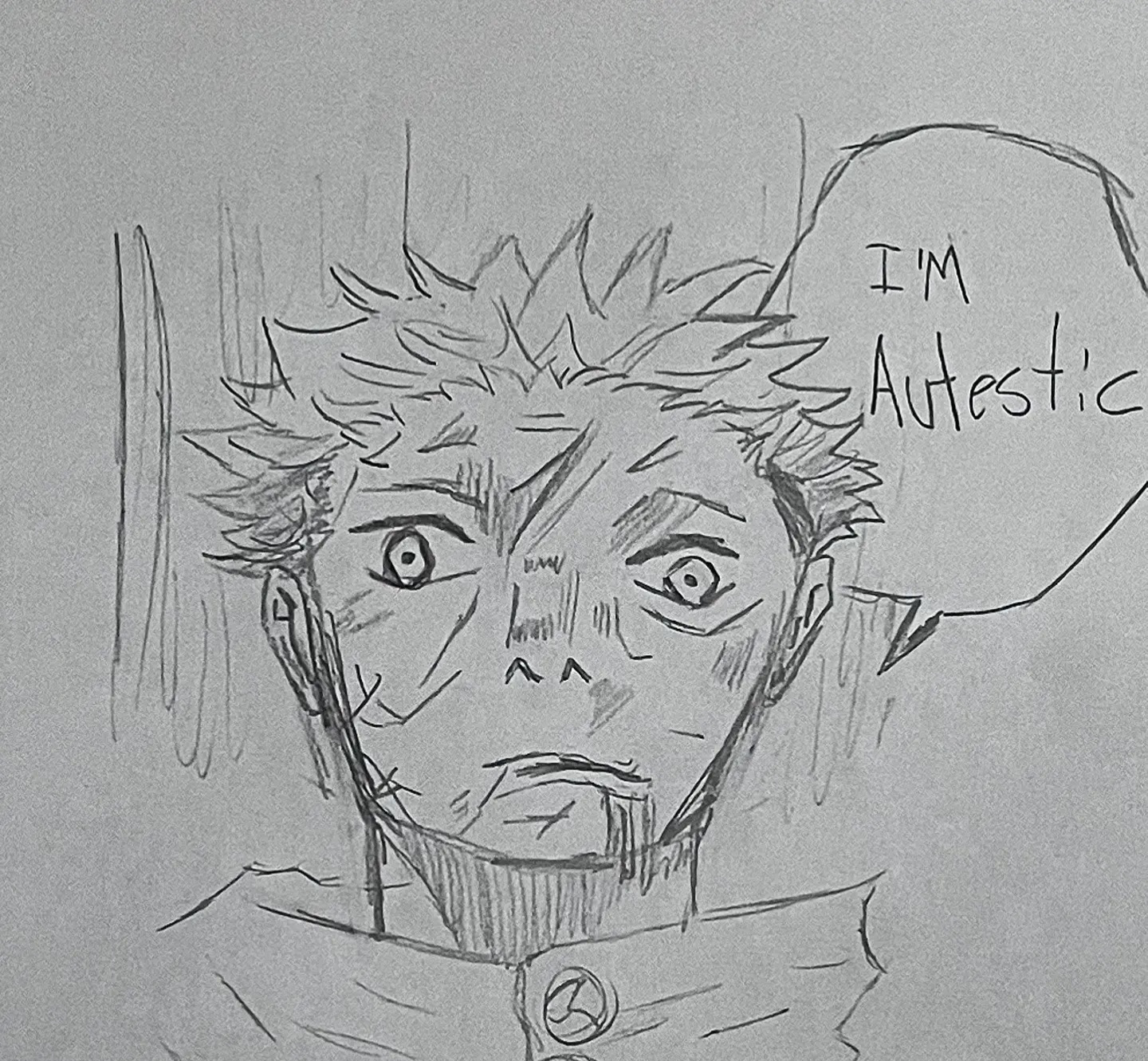 i'm autestic meme template