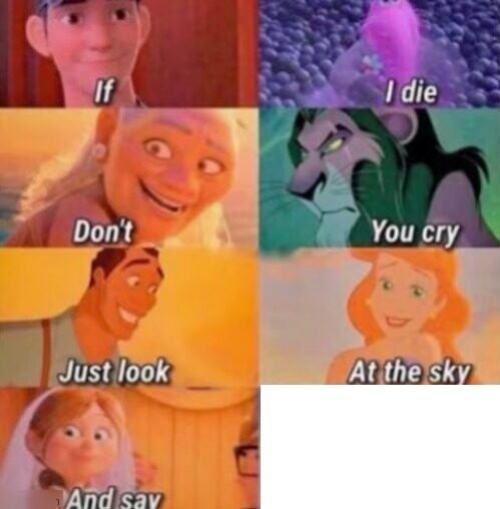 If I Die  meme template