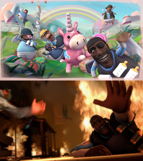 Imagination vs Reality  meme template