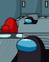 impostor of the vent meme template