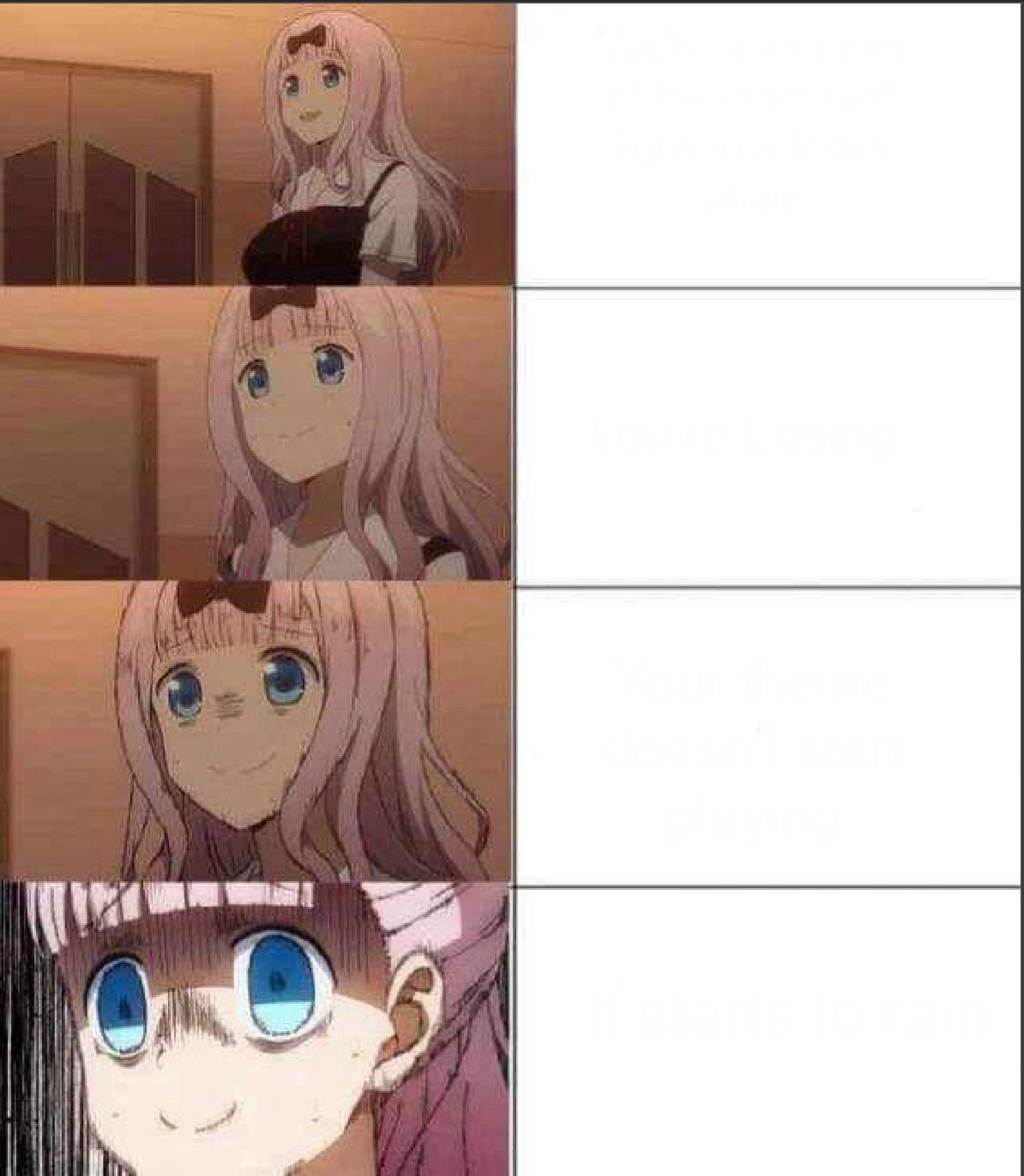 Increasingly Anxious Chicka  meme template