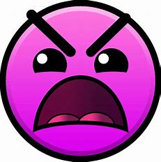Insane geometry dash difficulty face  meme template